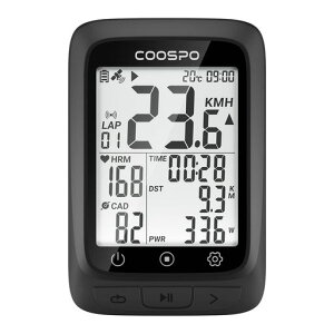 COOSPOTCNRs[^GPSTCRTCNORs[^CX]ԃXs[h[^[obe[Bluetooth5.0&ANT+ΉPCfXXs[hZT[AIP67h2.3Cc