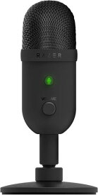 RazerSeirenV2XUSB25mmコンデンサーマイクスーパーカーディオイド集音パターンアナログゲインリミッターマイクモニタリングゲイン/ミュートボタン本体配置内蔵型ショックアブソーバー搭載