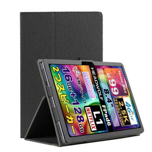 ForHeadwolfFPad6�^�u���b�g8�C���`�P�[�X�ی�J�o�[�Ռ��z���X�^���h�@�\�L�Y�h�~�y�ʔ��^�S�ʕی쑽���p�������E�ȒP�ی�P�[�X(�u���b�N)