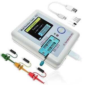 Aideepen �g�����W�X�^�e�X�g�����W�X�^�e�X�^�[�}���`���[�^�[�e�X�^�[ LCR-TC1 1.8inch �J���t���f�B�X�v���C�e�X�^�[ ���@�\ TFT�o�b�N���C�g�_�C�I�[�h/�g�����W�X�^/�O��/�R���f���T��R�p