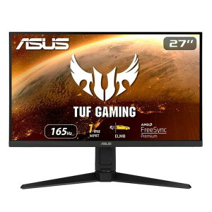 ASUS �Q�[�~���O���j�^�[ TUF Gaming VG279QL1A 165Hz 27�C���` ���j�^�[ IPS �t��HD 1ms HDMI2.0(x2) DisplayPort1.2 �������� �c����]