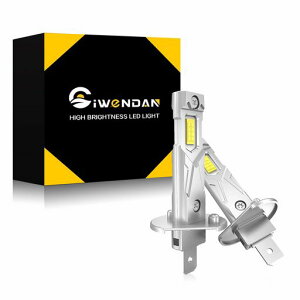 CIWENDAN (�V�E�G���_��) H1 led�w�b�h���C�g �n�C�r�[�� ���� 14000LM �Ԍ��Ή� DC12V�Ή� �z���C�g 2�{��