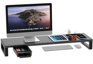 EAYHM ���j�^�[�X�^���h USB��/2���R���Z���g�t�� ���j�^�[�� ��80CM �f�B�X�v���C �� �����o���ƃX�}�z�z���_�[�t�� ����� �m�[�g�p�\�R��/�v�����^�[/iMac/�^�u���b�g�p�\�R���ɓK�p �ωׁc