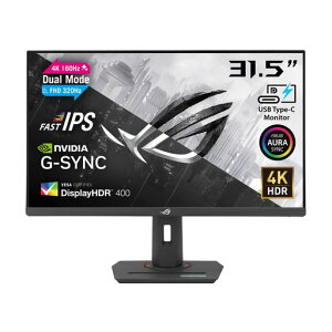 ASUSQ[~Oj^[/ROGStrixXG32UCG/31.5C`/3840x2160/fA[h(4K160Hz/tHD320Hz)/0.3ms(min.)/FastIPS/ExtremeLowMotionBlur