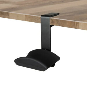 Califeヘッドホンハンガーヘッドセットスタンドヘッドホンホルダーヘッドホン収納フックラック卓上デスク下オーディオスタジオゲーミングヘッドフォン用ブラック