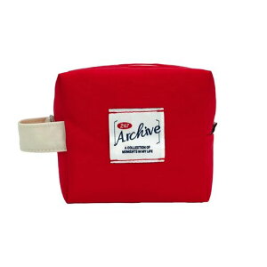 MonolikeA[JCuL[u~j|[`AXJ[bgbhArchiveCubeMiniPouchScarletRed-CN|[`σ|[`sobOgC^[obOI[KiCU[[obO