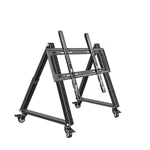 BESSTER�e���r�X�^���h���[�^�C�v�L���X�^�[�t���Ǌ�32-65�C���`LED�t���e���r�Ή��ړ����O�p��p�x���߉\TV�X�^���h�L���X�^�[�t���ω׏d50KGVESA��100*100����400*400mm����W��