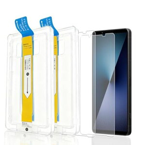 SotarinoXperia1VII�p�K���X�t�B�����K�C�h�g�t��Xperia1VISO-51E/SOG13�Ή��t���ی�t�B�����d�x9H�ϏՌ������z��SO-51F/SOG15�Ή��ی�t�B����2����