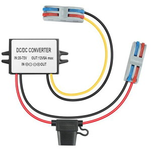 YBBOTT 5A 15W DC 17V-72V����12V �~���R���o�[�^�A24v/48v/60v dcdc �R���o�[�^�[�A�~�����W���[���A�q���[�Y�t�����S���̌���