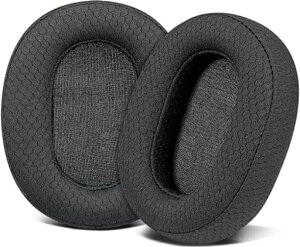 SOULWIT�C���[�p�b�h�C���[�N�b�V����forSonyInzoneH5(WH-G500)�Ƃ̌݊�������������p�p�b�h�m�C�Y�A�C�\���[�V�����t�H�[�������ď�v�ȃ��b�V���t�@�u���b�N�C���[�J�b�v-�u���b�N