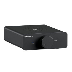 Fosi Audio V3 Hi-Fi �p���[�A���v TPA3255 �N���XD 300W x2 �A���v 2.0 �`�����l�� �I�y�A���v�ؑ։� �X�e���I �~�j ���^ D�� �����f�X�N�g�b�v �f�W�^���A���v �ƒ�p �I�[�f�B�I �{�I�� �p�b�V�u�X�c