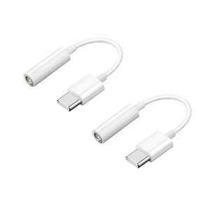 TypeCCzϊA_v^[(3.5mmtoTypeC)AiPhone15/16V[YAiPadProAAndroidATypeCΉ@ɓKpŉyĐARAʘbÁACuzMɑΉB(2pcs)