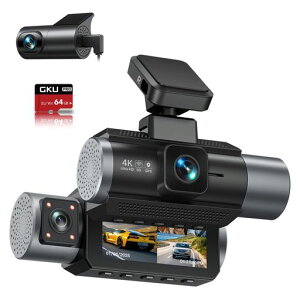 GKU�y3�J����4K�h���C�u���R�[�_�[�����Î��z5GHz����Wifi���^�h�����R3�C���`IPSWDR����360°�O��J����4K+2.5K��̌^������?�����^��170�x���L�p�ԊO���Î�24���Ԓ��ԊĎ�G�Z���T�[�ً}�^��