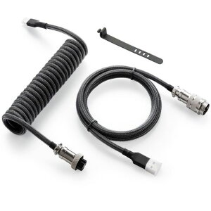 GunMjoPro�J�X�^���R�C����USBC�P�[�u���Q�[���L�[�{�[�h�p�_�u���X���[�u���J�j�J���L�[�{�[�h�P�[�u�����O���\�ȃ��^���A�r�G�[�^�[�t��1.3MUSB-C-USB-A?��