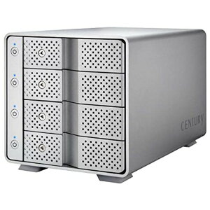 �Z���`�����[ �Ɨ��d���X�C�b�`���� USB3.2 Gen2 3.5�C���`SATAx4 HDD�P�[�X�u�����̃J�v�Z���z�e��USB3.2�vCRCH35U32CIS_FP