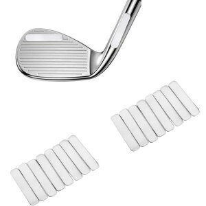 ノーブランド品ゴルフ鉛テープ加重重量調整ゴルフゴルフリードテープウェイトテープゴルフメンテナンス用品取り付け簡単ウエイトバランスプレート10枚入りスライバーSJA004