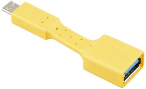 OTGP[uRlN^P[uMicroUSB]USB^CvAXf[^][dP[uOTGA_v^[yellow4pack