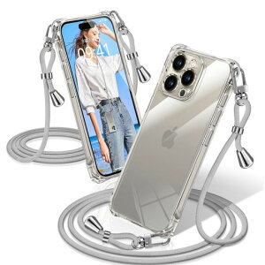 XIOYATY�p��iPhone15ProMax�P�[�X�N���A�V�����_�[�A�C�t�H��15ProMax�J�o�[�ϏՌ��X�}�z�P�[�X�����D��X�g���b�v�t����������|���R�t����|���΂߂����N���X�{�f�B���ړI�L�����[