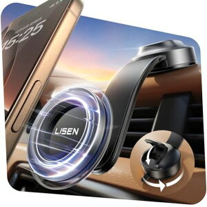 LISEN�ԍڃX�}�z�z���_�[Magsafe�y�^��z��+�������́zMagsafe�z���_�[N55���΃}�O�l�b�g360°��]�\�Ў葀��X�}�z�z���_�[�ԃ}�O�Z�[�t�g�уz���_�[iPhone171615141312ProMax