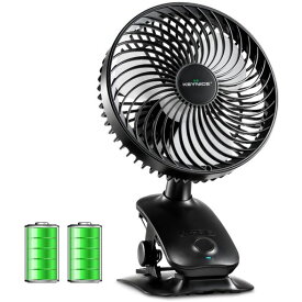 KEYNICE 扇風機 自動首振り 静音 クリップ 卓上 壁掛け USB充電式 5000mAh大容量 4段階風量調節 リズム風 小型 360度角度調整 ミニ扇風機 コードレス 長時間連続使用 熱中症対策 キャンプ/車内/…