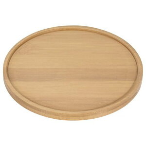 MMETERXITY2個プランターソーサー竹円形植木鉢ドリップトレイ屋外/庭に適用14.5cm外径