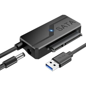 KicucnSATAUSB�ϊ��P�[�u��3.5/2.5�C���`SSDHDDsatausb�ϊ��A�_�v�^�[USB-DC�d���P�[�u���t��UASP�Ή������]��Windows10/MacOS�Ή��ő�16TB���T�|�[�g(12V
