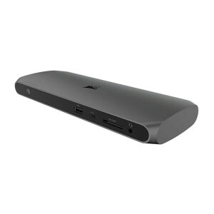 CorsairTBT100DPThunderboltTM3�h�b�N�f�B�X�v���C�|�[�g�t��-2XDisplayPort1.4�ő�4K60-2XUSBType-C10Gbps�|�[�g-3XUSBType-A5Gbps�|�[�g