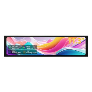 11.3�C���`���^���j�^�[HD1920x480IPSLCD�~�j�f�B�X�v���CPCCPU�f�[�^���j�^�[�~�j�����z�X�g�p�Z���T�[�p�l���f�B�X�v���CAIDA64�p