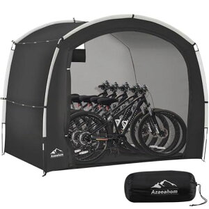 �T�C�N���n�E�X���]�ԃe���gAzaeahom�T�C�N���|�[�g�o�C�N�K���[�W�T�C�N���K���[�W���]�Ԓu���ꉮ�O���[���]�Ԏ��[1-3��p200*80*170cm�o�C�N�V�F���^�[�ݒu�ȒP���]�ԑq�ɍ��ϋvUV�J�b�gPU�c