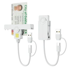 USB+USB-CCAC�J�[�h���[�_�[�A2-in-1�~���^���[DOD���ʃA�N�Z�X�X�}�[�g�J�[�h���[�_�[�AWindows�AMacOS�ALinux�Ή��A�|�[�^�u���Ő܂肽���݉\�ȃf�U�C��