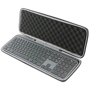 co2CREA �Ή� Logicool ���W�N�[�� MX KEYS KX800/ MX KEYS S KX800s�L�[�{�[�h��p���[�P�[�X �u���b�N