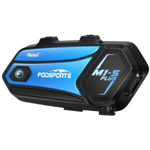 FODSPORTS �o�C�N �C���J�� M1-S Plus �C���J�� 10�l�����ʘb �A���g�p20���� �}�j�A������ ���j�o�[�T���ڑ� ���y���L ����3�i�K���� �����{�^���ňꔭ�ڑ� �ʘb�������A FM���W�I���� �����݊��c