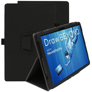 ForWacomMovinkPadPro14�P�[�X�y��WacomMovinkPadPro1414�C���`�p�ی�P�[�X�蒠�^�ی�J�o�[�X�^���h�@�\TPU+PU���y�ʉ���h�~/�ϏՌ�(�u���b�N)