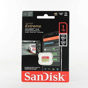 SanDisk (�T���f�B�X�N) 1TB Extreme microSDXC A2 SDSQXA1-1T00-GN6MN SD�ϊ��A�_�v�^�[�Ȃ�[ �C�O�p�b�P�[�W ]