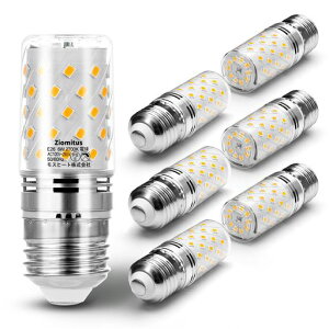 �V�^LED�d�� T�`�^�C�v E26���� 60W�`���� 2700K�d���F 6W 820lm �S����360°�L�z�� �������Ή� �f�M�ގ{�H �����Ή� �ȃG�l �d���`�u����EFD15 EFD25 EFD12EL��֐��� ���{PSE�F�؍� (6����