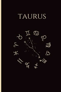 TaurusJournal:BlackJournalAstrologyNotebookZodiacSignJournalTaurusGift