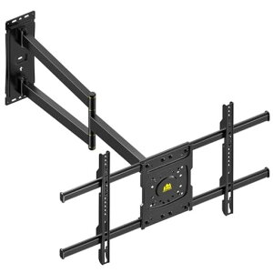 FORGINGMOUNT�e���r�Ǌ|������32-70�^�Ή��Ǌ|���e���r����ω׏d45kg83.8cm�����O�A�[���t�����[�V�������O��&���E&�㉺���p�x����VESA600x400mm�܂Ńe���r���ׂ����������/�x���N���^�C�t��