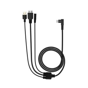 �t�^�uKamvasPro12/KamvasPro13/KamvasPro16��p3IN1�P�[�u��Type-CUSB�T�|�[�g�ڑ��[�q3IN1�P�[�u��