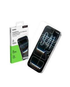 BelkiniPhone17Pro�Ή�UltraGlass2�ی�t�B���������K���X�K���X�t�B����0.29mm�w��E��U�h�~�R�ۉ��H���ǎ��t���K�C�h�t��OVA193fq