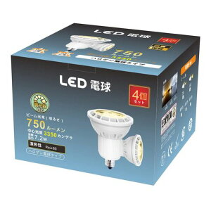 LED�d��E11����������Ή������F7.2W25°�z���p�W���^�C�v�X�|�b�g���C�g100V750���[����PSE�F�؍ς�(4����)
