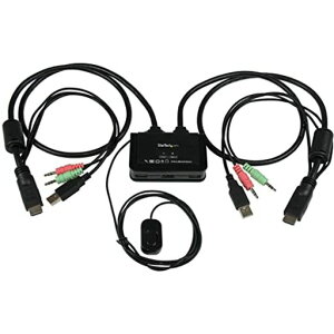 StarTech.comKVMXCb`/2|[g/VOj^[/HDMI1080p/P[ǔ^/[gXCb`t/oXp[/PCp\RCPUؑ֊2pSV211HDUA