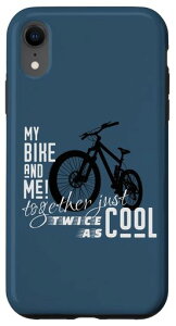 iPhoneXRMyBikeAndMeTwiceAsCool̃oCNƎ͈ꏏɃ_uN[X}zP[X