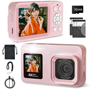 �f�W�^���J����4K6400����f30FPS�f�W�J���yIPS�f���A���X�N���[���zUNEEDIT�R���f�W32GB�J�[�h�t��18X�f�W�^���Y�[����Ԃ�␳�y�ʃR���p�N�g�J����4k2.8�C���`�o�b�e���[2��type-c�[�d��
