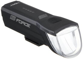 FORCE(フォース)自転車用ヘッドライトVERT110ルーメンUSB充電式ブラック80108