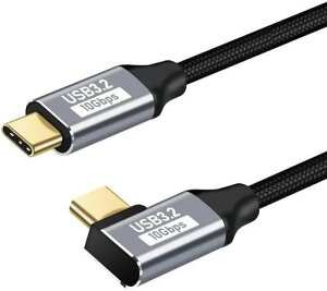 USB Type-C �����P�[�u�� 1m CtoC �I�X - �I�X PD100W/5A �}���[�d USB3.2 Gen2 ���� 10Gbps �����f�[�^�`�� 4K@60Hz �f���o�� ���ϋv�i�C�����҂� MacBook iPad Surface