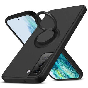 Duluqboba �Ή� Galaxy S21 �p�� �P�[�X �����O �V���R�� �����Y�ی� ���^ 360°��] �ԍڃz���_�[ TPU ��̌^ �h��