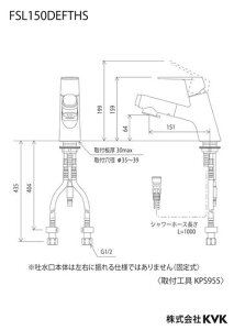 KVK�V���O���V�����[�t������e���o�[����FSL150DEFTHS