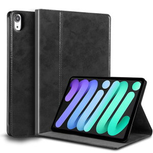 Gexmil�P�[�XiPadMini��7����A17Pro2024iPadMini��6����(2021)8.3�C���`�������U�[���ϏՌ����y�ʖh�w��h���I�[�g�X���[�v/�E�F�C�N�A�W���X�^�u���X�^���h�u���b�N