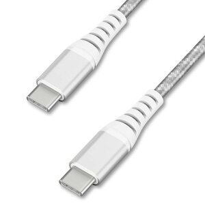 �A�C���X�I�[���}USBtypeC�P�[�u���V���o�[���ϋv�^�C�vtypeC/typeC5V3A15W����1mICCC-C10-S