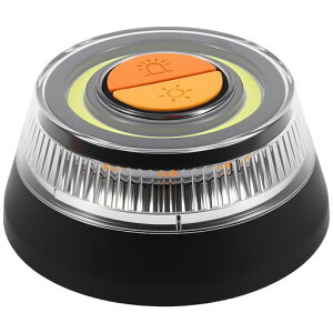 3T6B LED�x���� �ԗp�p�g�����v 4���[�h�ؑ� 2000���[������ �}�O�l�b�g IP65�h�� ���d�r�� �h�ЁE�Ԍ��Ή� �u���b�N